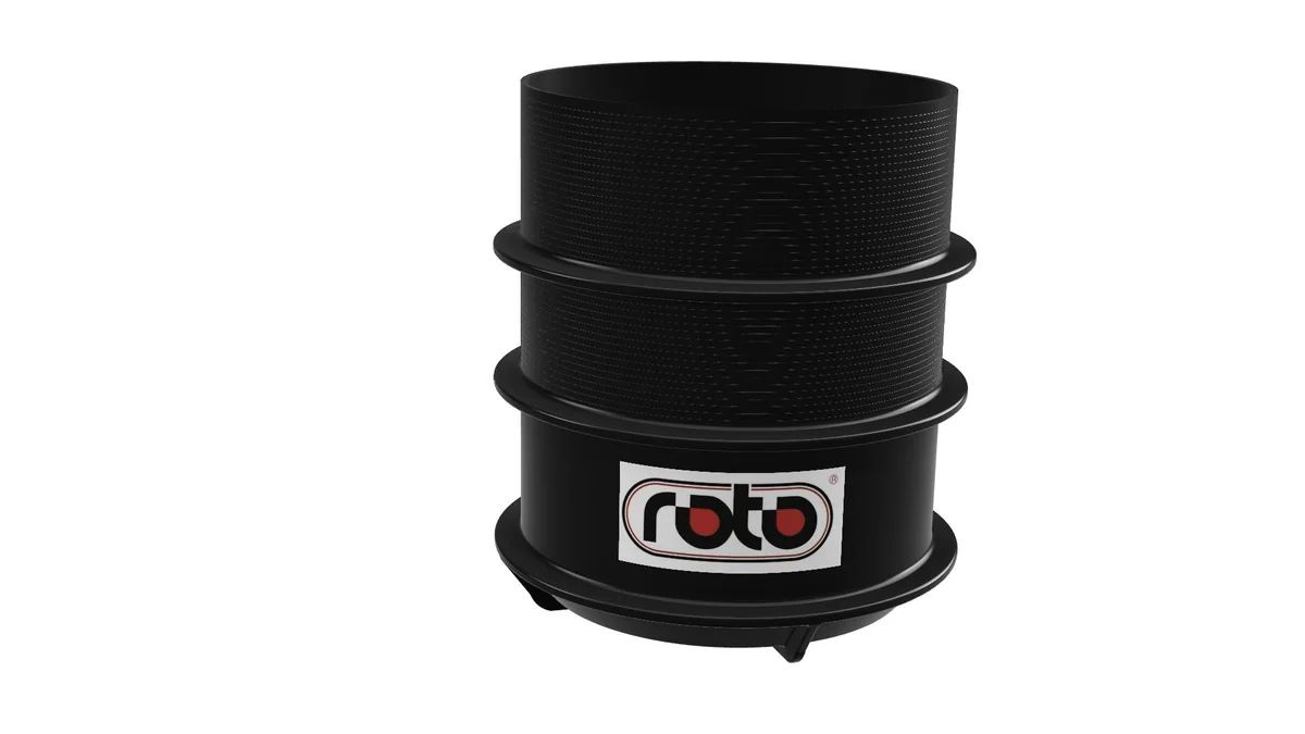 Rehausse cylindrique DN600 hauteur 750 mm ROTO, vue 1