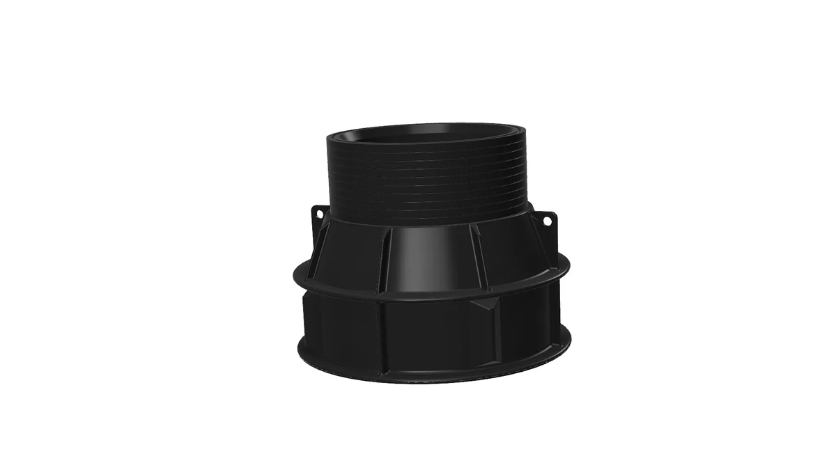 Rehausse cylindrique DN800 hauteur 750 mm ROTO, vue 1
