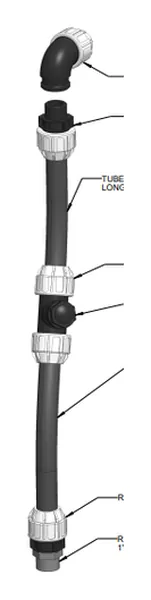 Kit pompe immergée pour cuve extra-plate Aquamop 3 et 5 m³ – SIMOP — vue 2