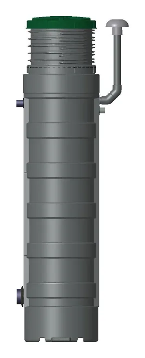 Poste de relevage Ø 500 mm pour filtre compact Bionut – SIMOP — vue 2