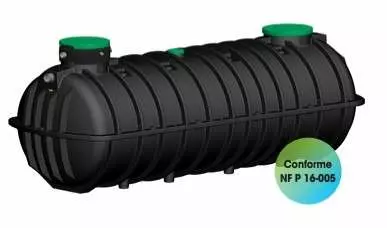 Cuves à eau enterrées équipées 3 000 L à 20 000 L- AQUAMOP – Image 3