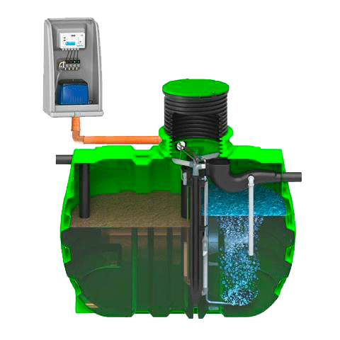 Micro station d'épuration 4 à 50 EH Sans odeur - VODALYS