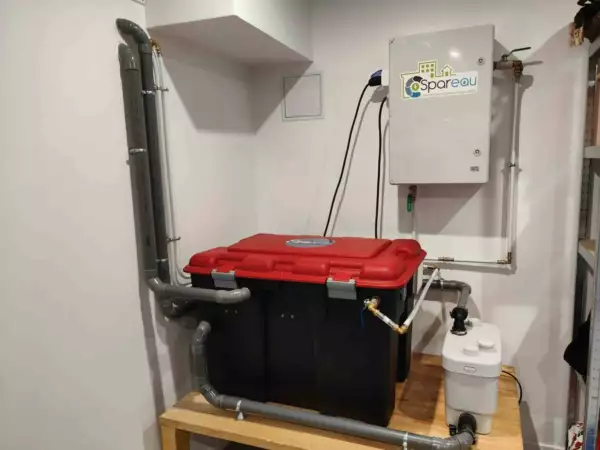 Recycleur d'eaux grises - Economiseur d'eau potable – Image 3